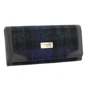 Glenn Appin of Scotland Harris Tweed Wallet NWT